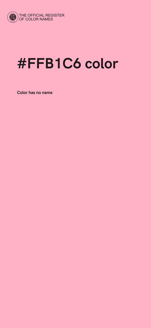 #FFB1C6 color image