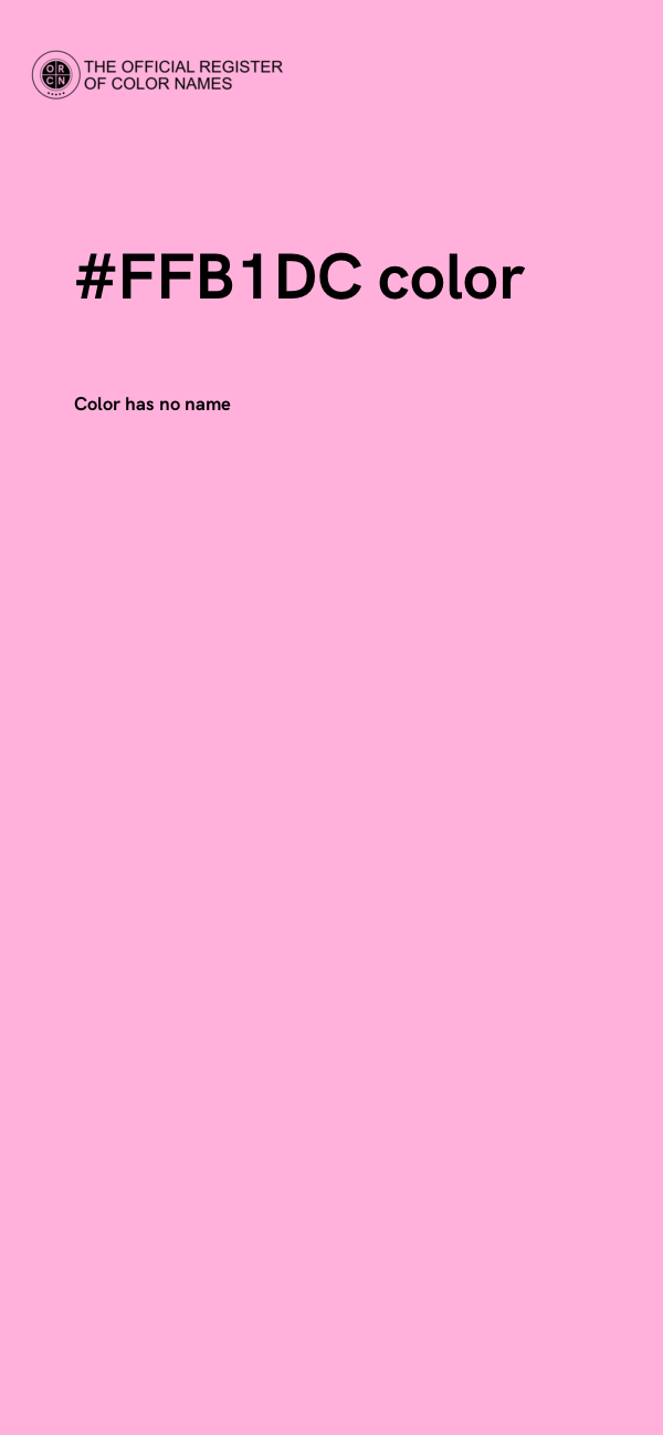 #FFB1DC color image