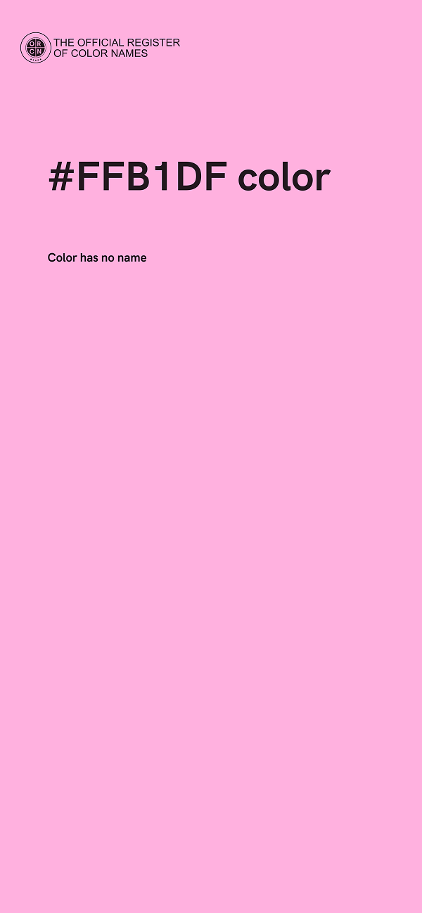#FFB1DF color image