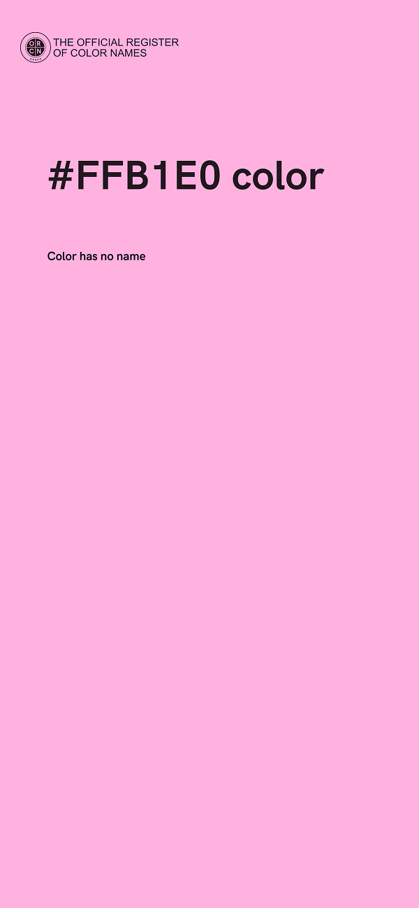 #FFB1E0 color image