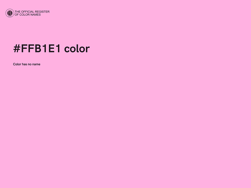 #FFB1E1 color image