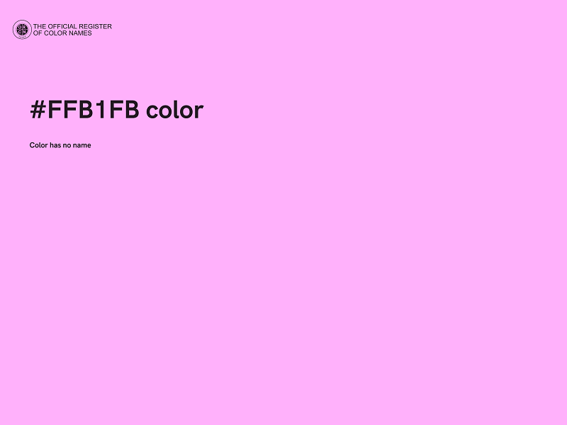 #FFB1FB color image