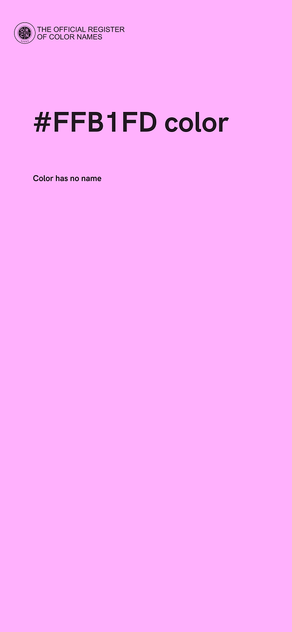 #FFB1FD color image