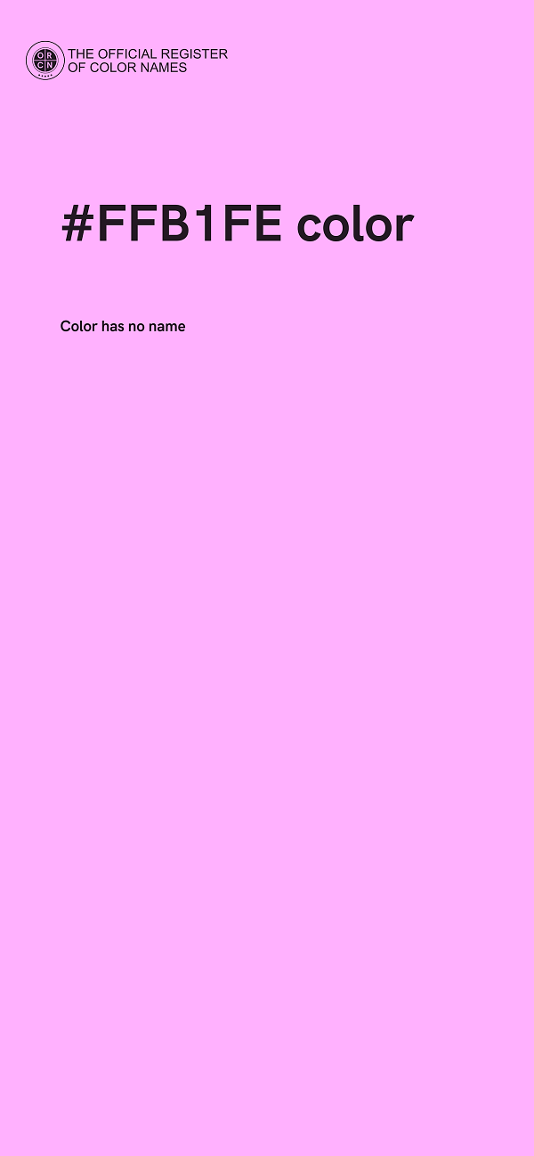 #FFB1FE color image