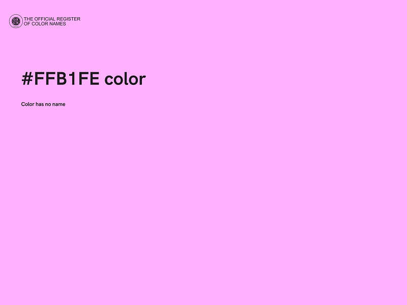 #FFB1FE color image
