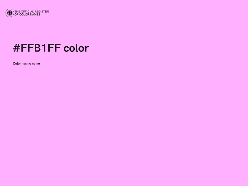 #FFB1FF color image