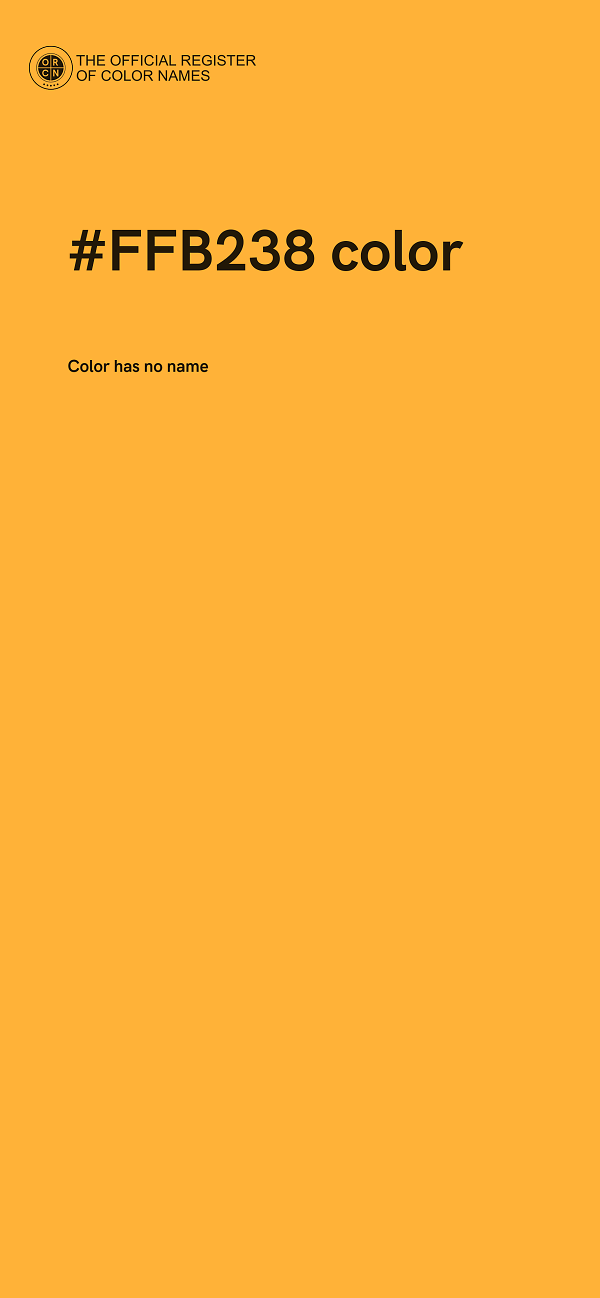 #FFB238 color image
