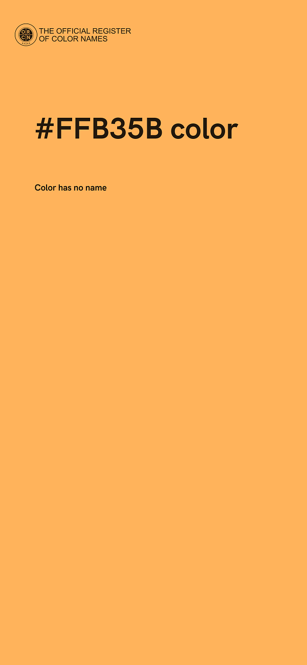 #FFB35B color image