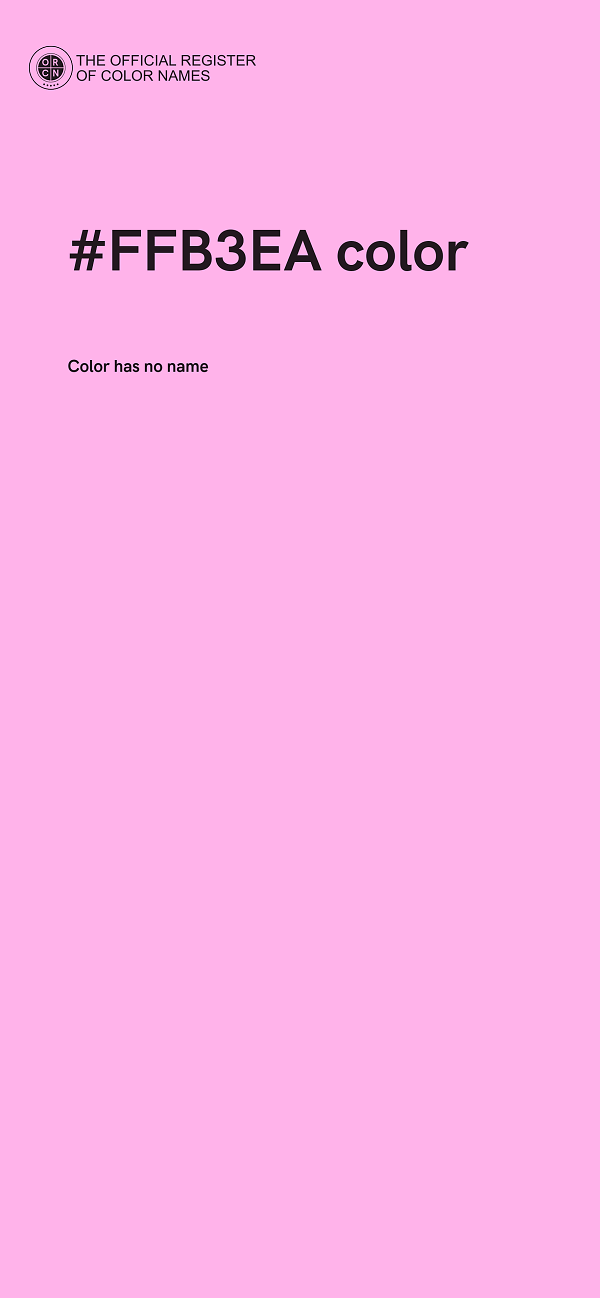 #FFB3EA color image