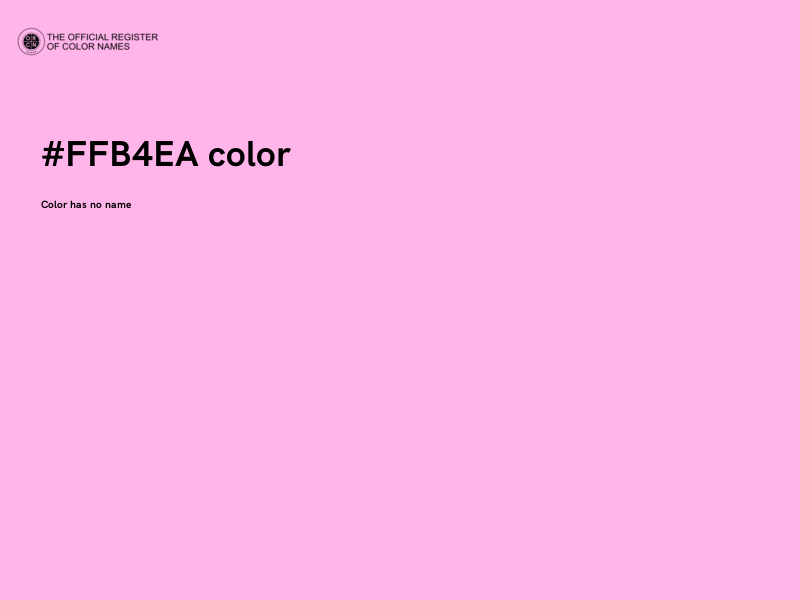 #FFB4EA color image