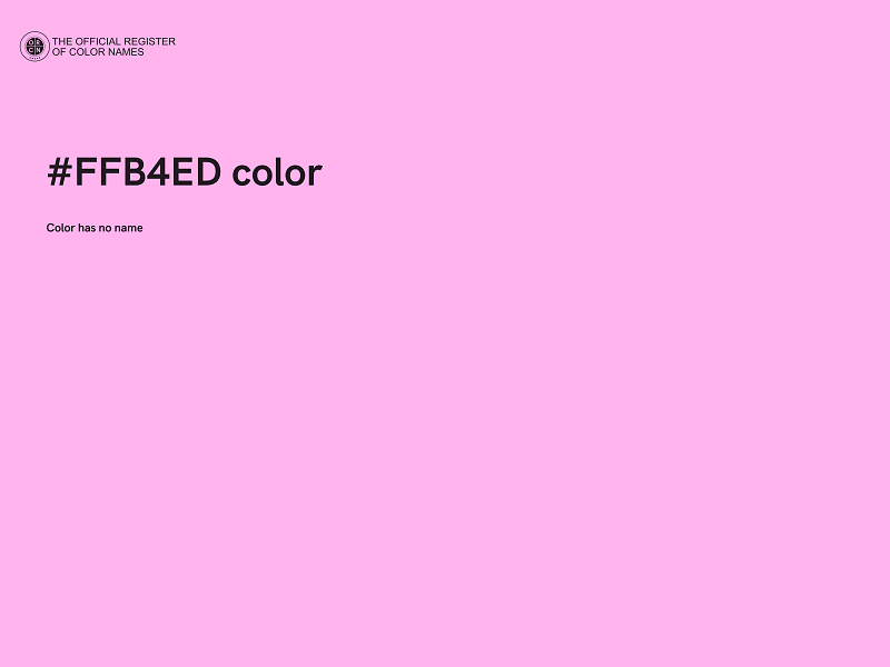 #FFB4ED color image