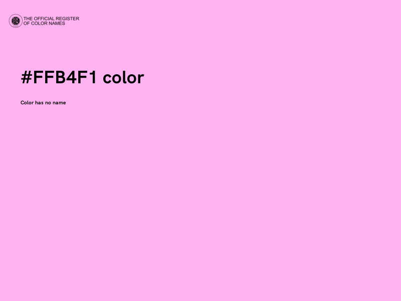 #FFB4F1 color image