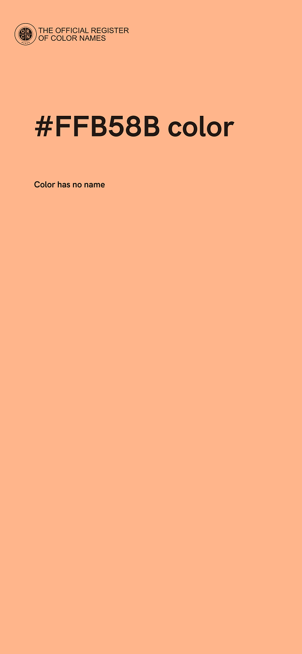 #FFB58B color image