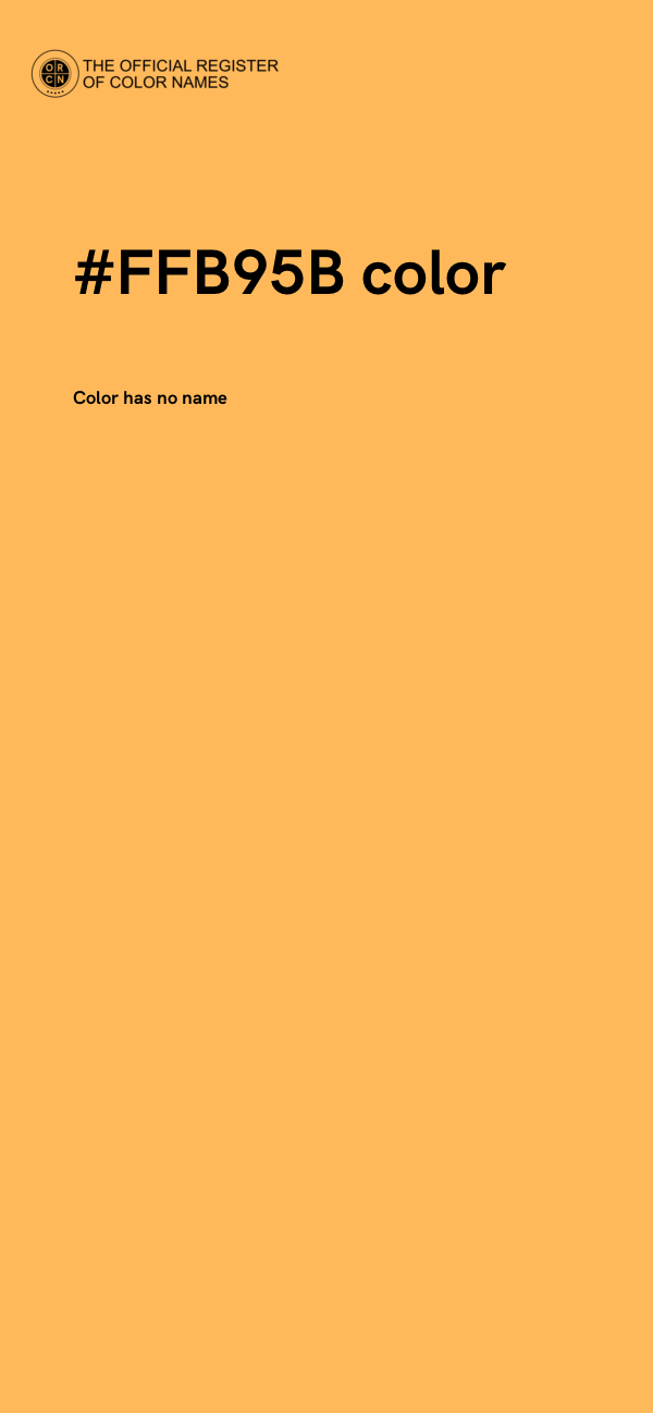 #FFB95B color image