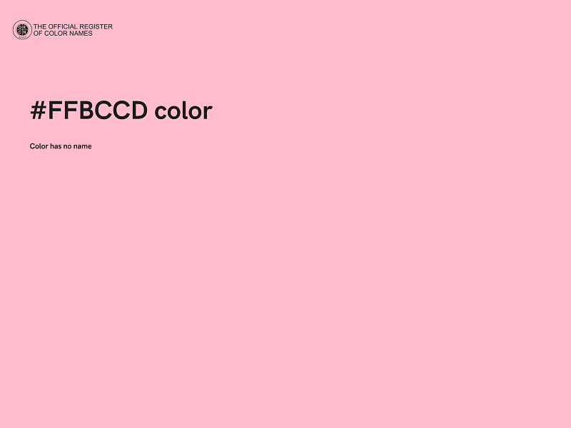 #FFBCCD color image