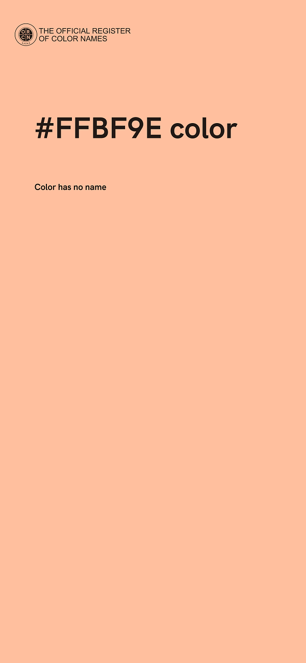 #FFBF9E color image