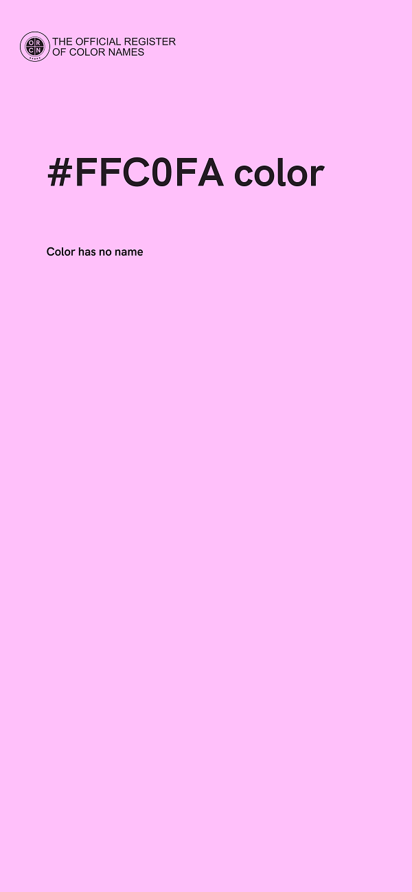 #FFC0FA color image