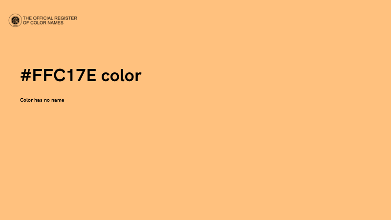#FFC17E color image