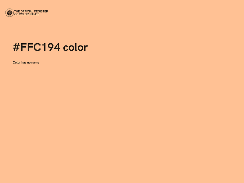 #FFC194 color image