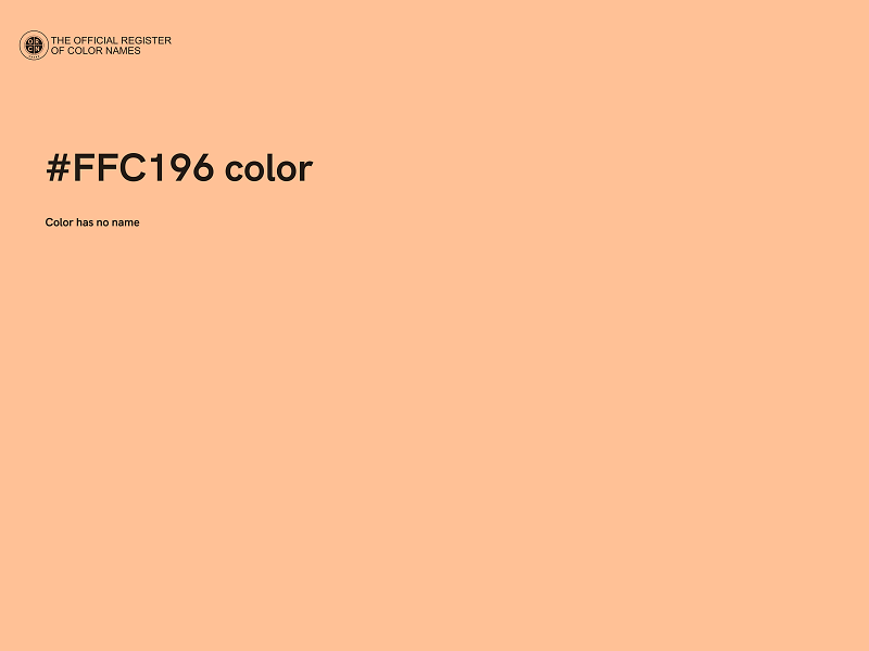 #FFC196 color image