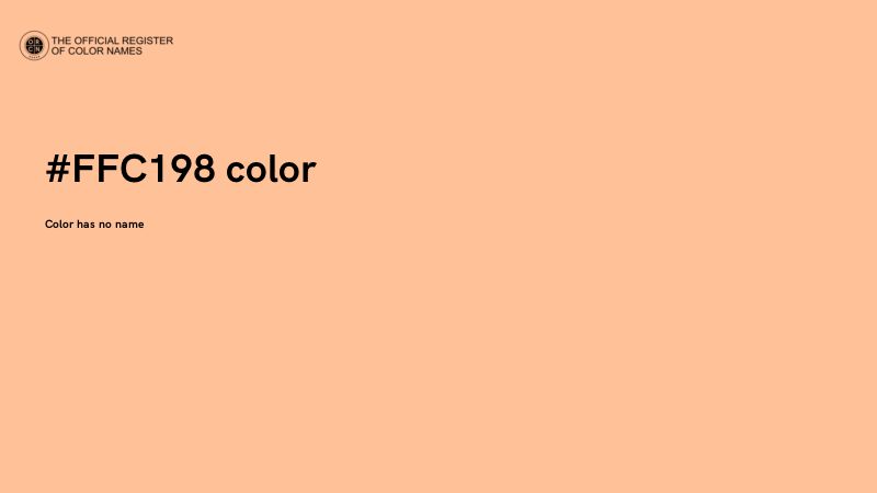 #FFC198 color image