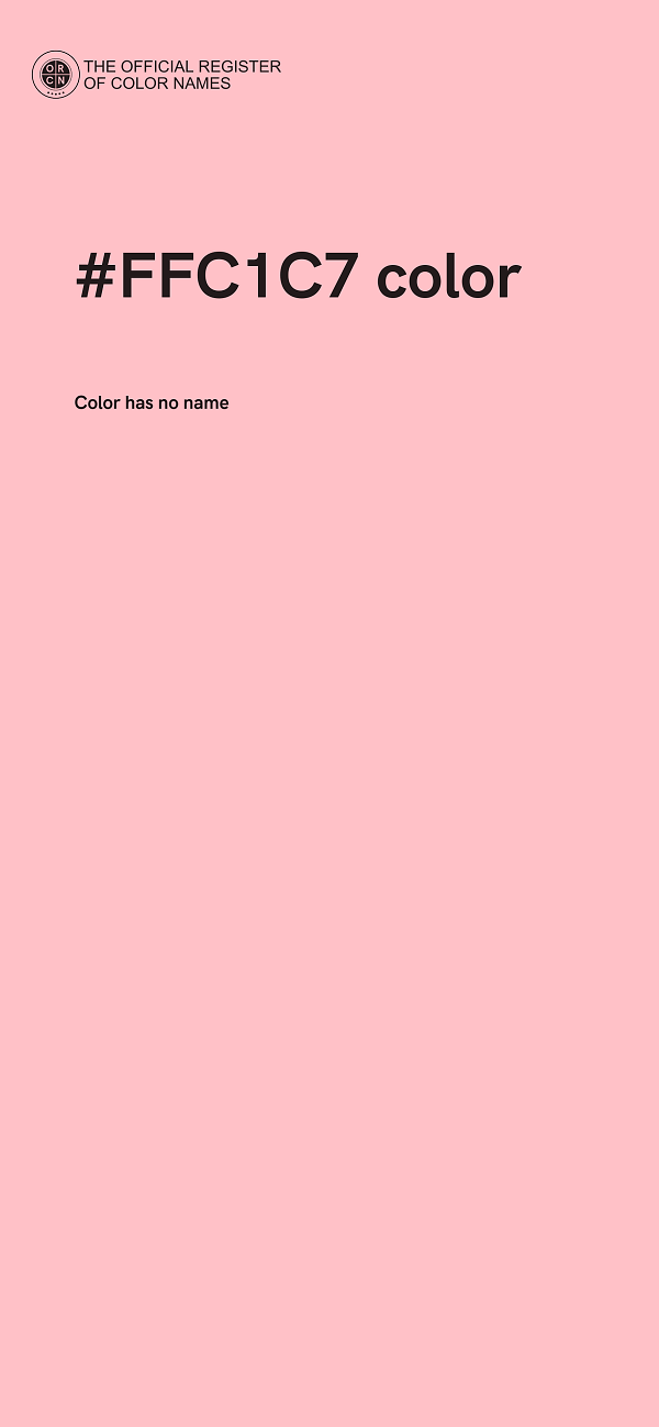 #FFC1C7 color image