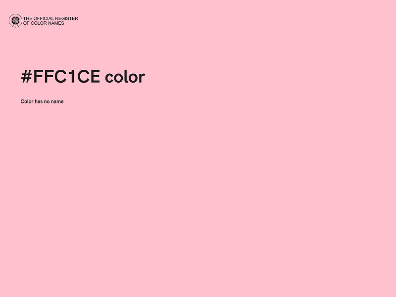 #FFC1CE color image