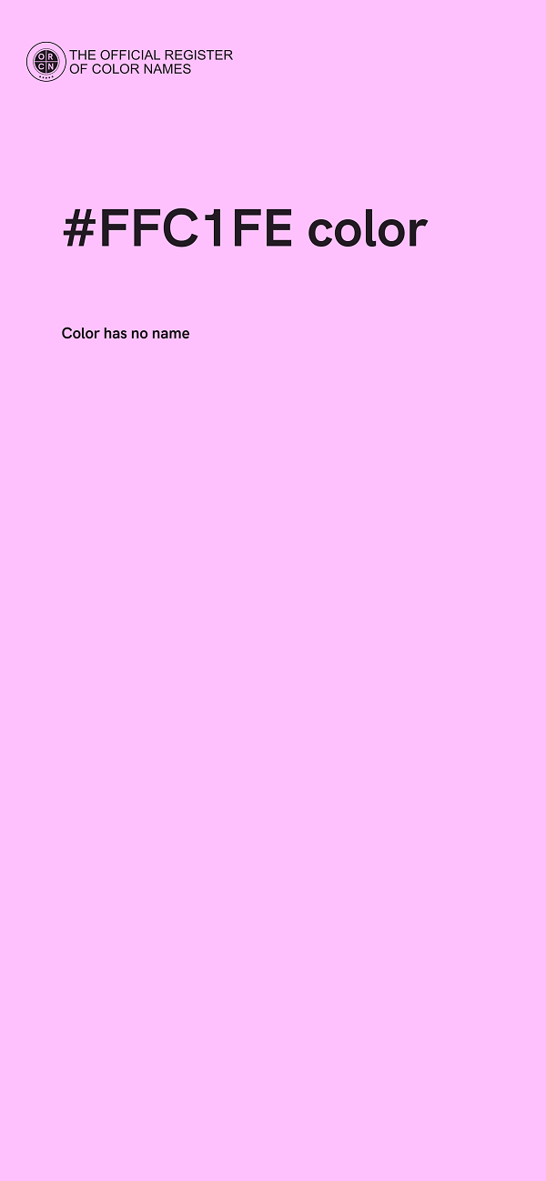 #FFC1FE color image