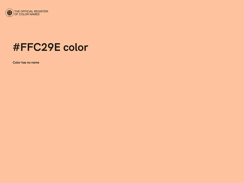 #FFC29E color image