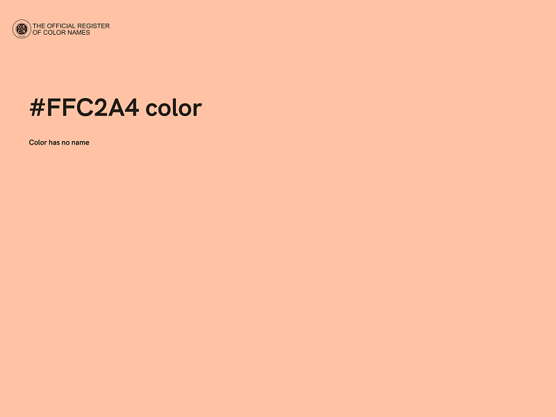 #FFC2A4 color image