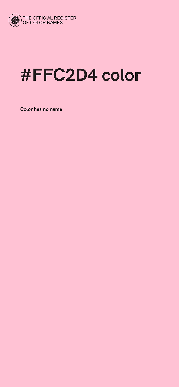 #FFC2D4 color image