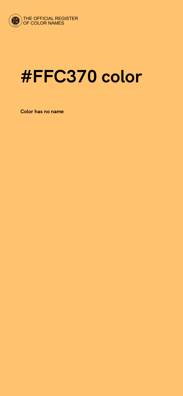 #FFC370 color image