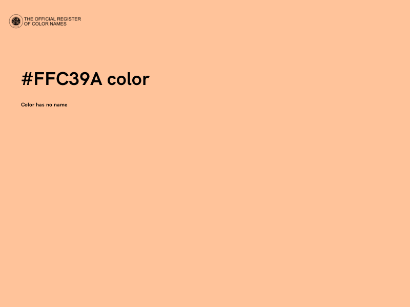 #FFC39A color image