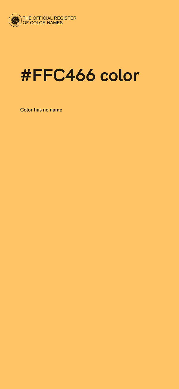#FFC466 color image