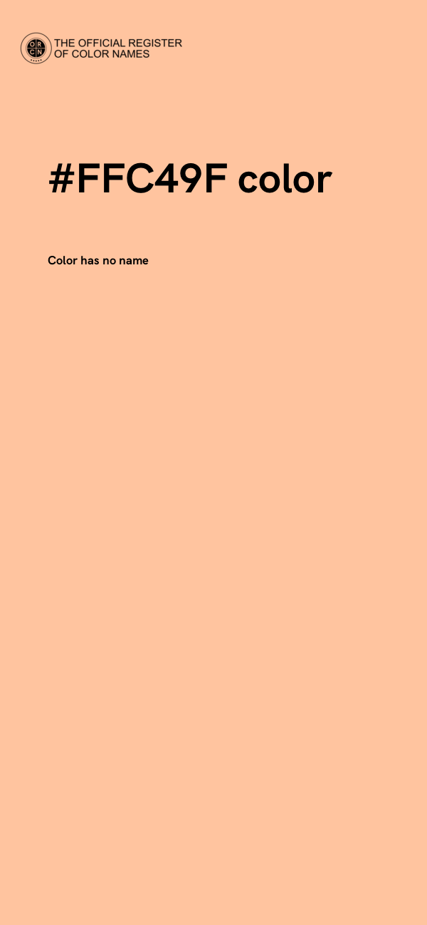 #FFC49F color image