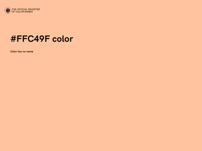 #FFC49F color image