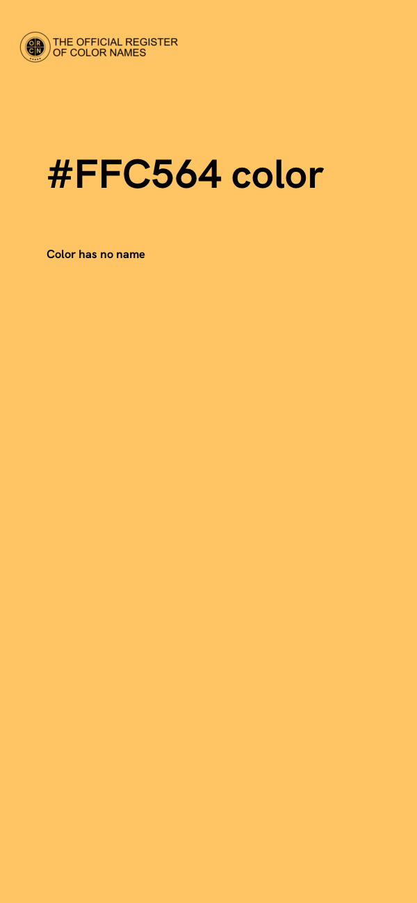 #FFC564 color image