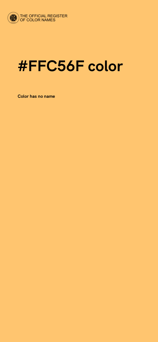 #FFC56F color image