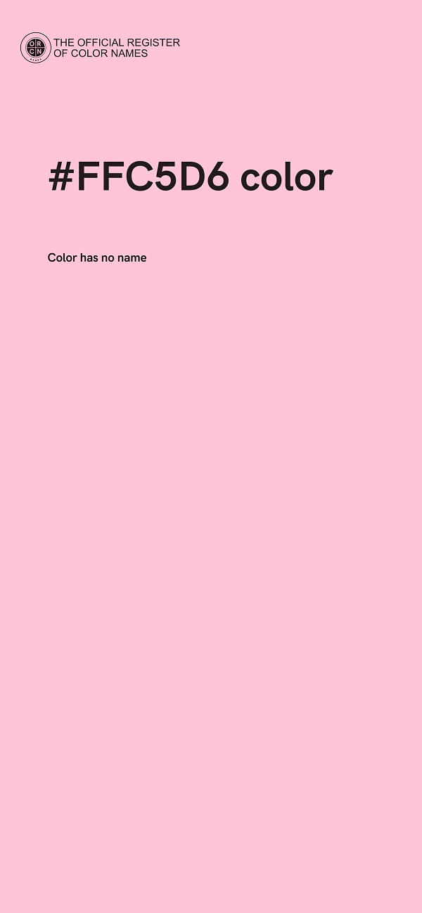 #FFC5D6 color image