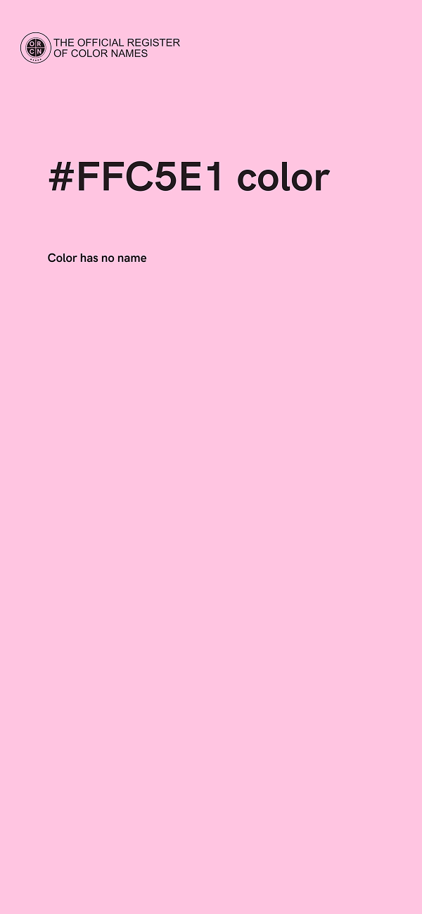 #FFC5E1 color image