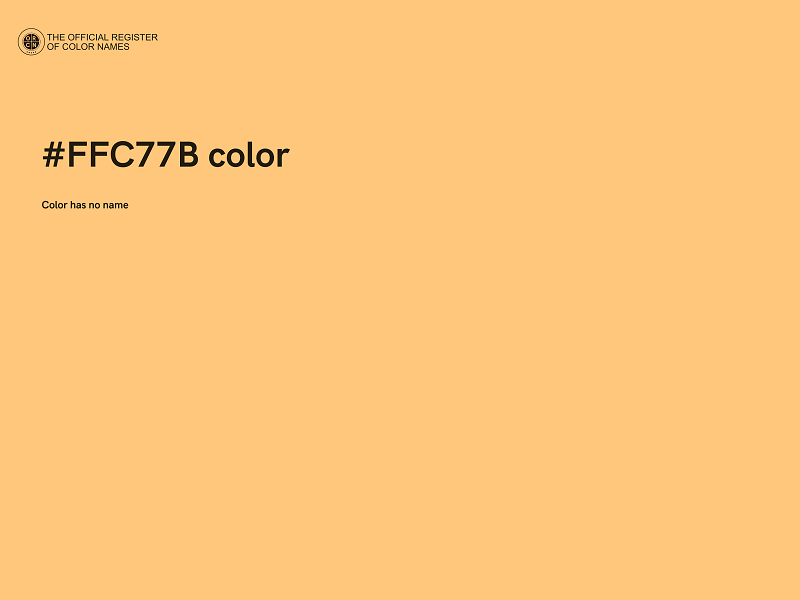 #FFC77B color image