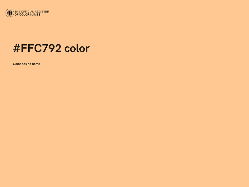 #FFC792 color image