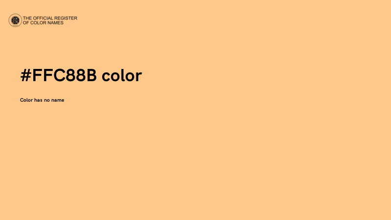 #FFC88B color image