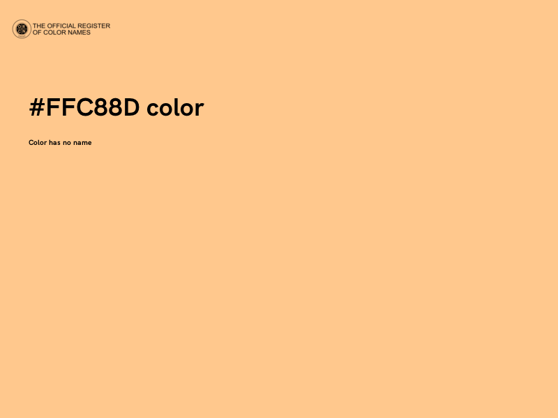 #FFC88D color image