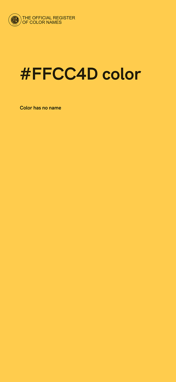 #FFCC4D color image