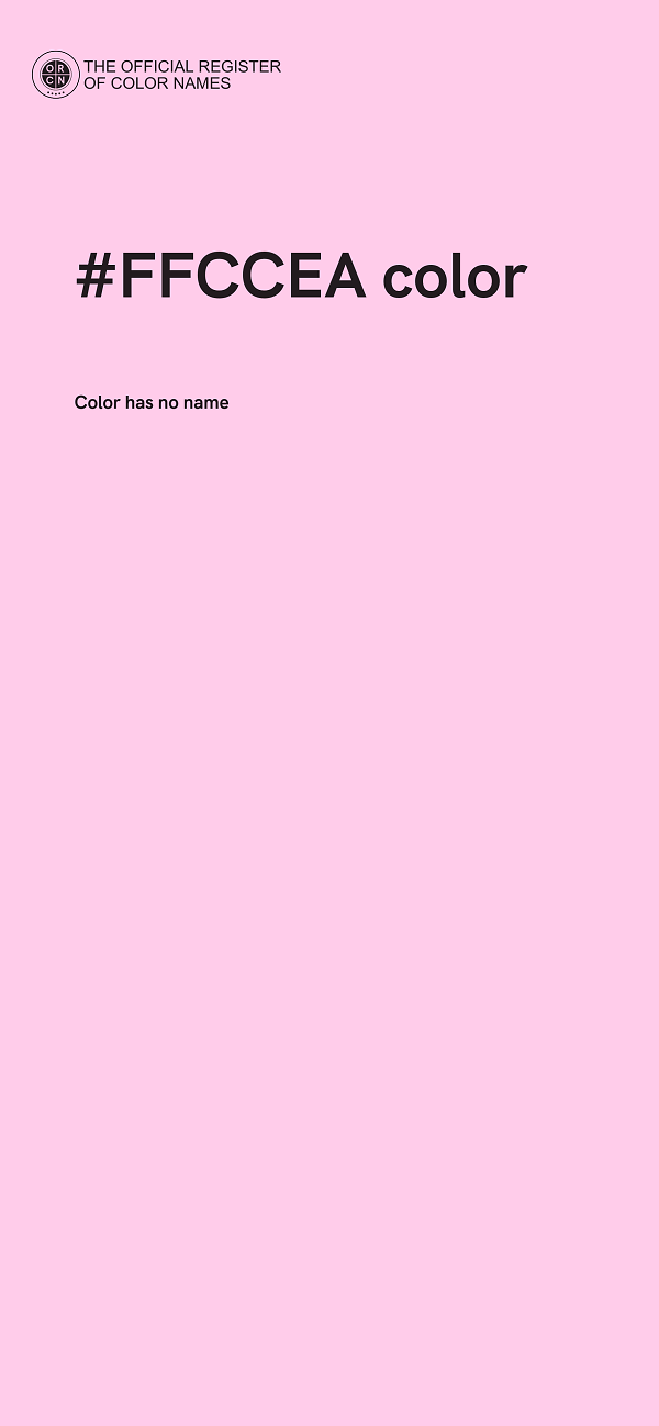 #FFCCEA color image