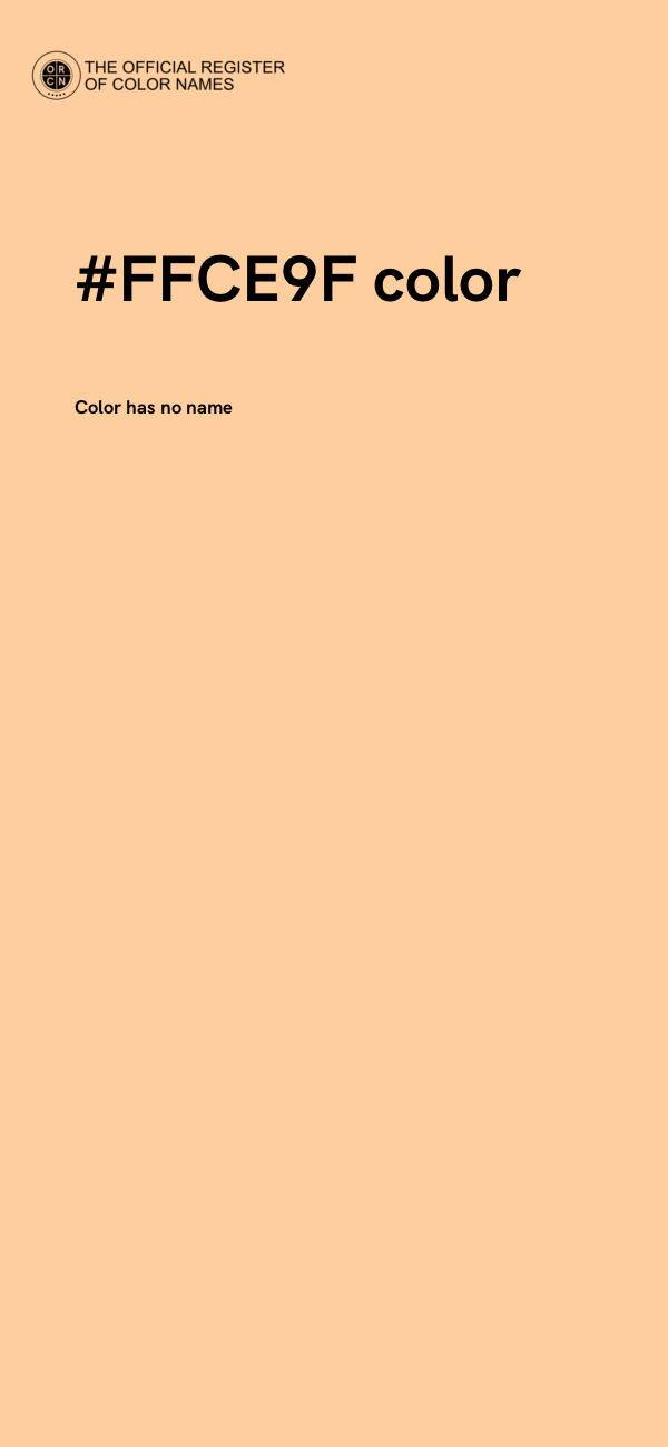 #FFCE9F color image