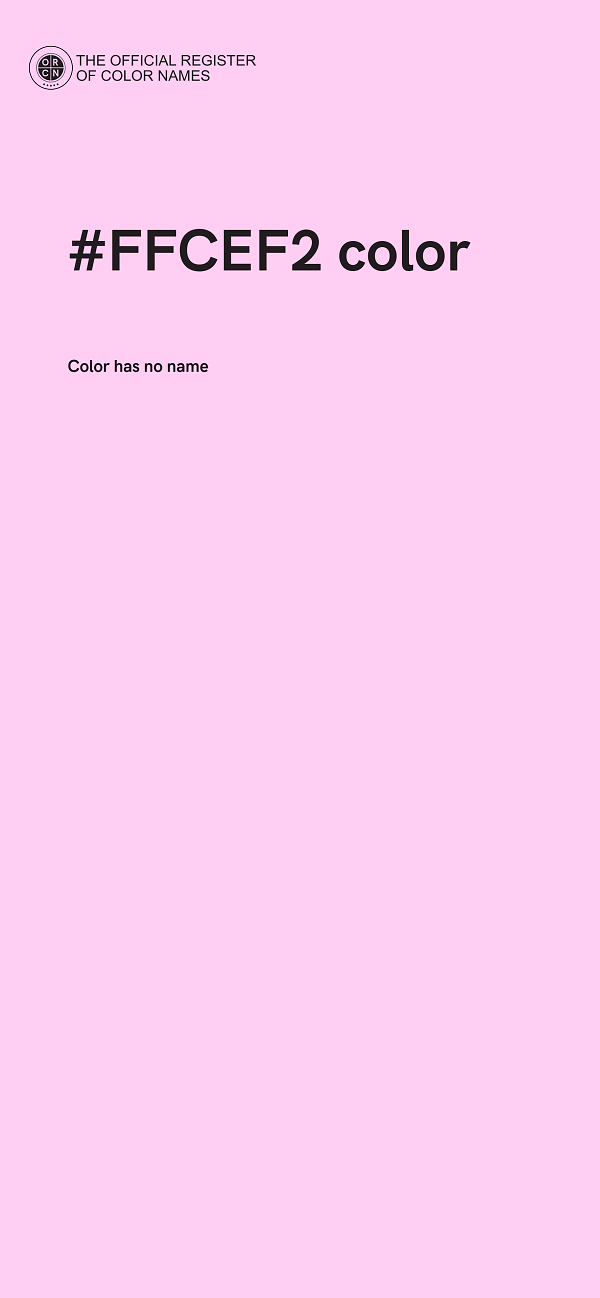 #FFCEF2 color image