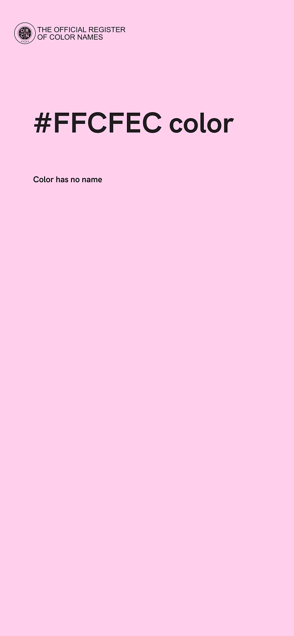 #FFCFEC color image