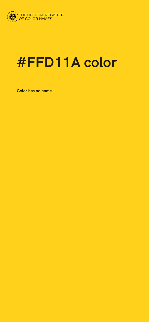#FFD11A color image